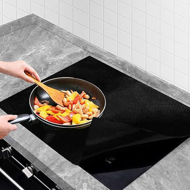 52x78 cm Alfombrilla Protectora para Placa Inducción, Tapete de Silicona para Placa de Induccion (Magnética), Reutilizables Tapete Placa Induccion, Protector Placa Induccion para Cocinas